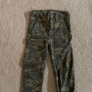 American Eagle Camo Jeggings